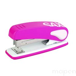 Zszywacz SAX239 Design, zszywa do 25 kartek, różowy