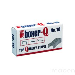 Zszywki ICO Boxer, 10/5, galwanizowane, 1000szt.