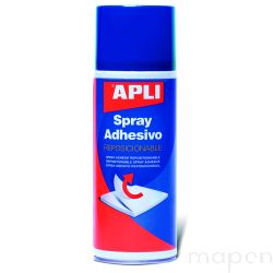 Klej w sprayu APLI, do repozycjonowania, 400ml
