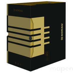 Pudło archiwizacyjne DONAU, karton, A4/155mm, brązowe