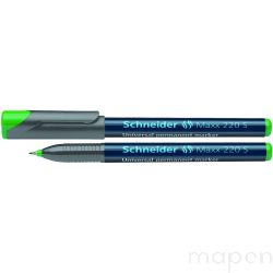 Foliopis permanentny SCHNEIDER Maxx 220 S, 0,4 mm, zielony