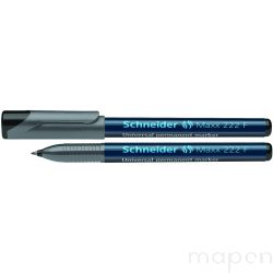 Foliopis permanentny SCHNEIDER Maxx 222, F, 0,7 mm, czarny