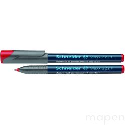 Foliopis permanentny SCHNEIDER Maxx 222, F, 0,7 mm, czerwony