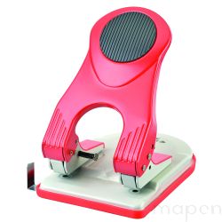 Dziurkacz KANGARO Perfo 60, dziurkuje do 60 kartek, czerwony