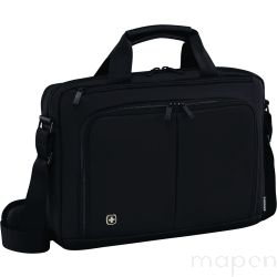 Torba na laptopa WENGER Source, 16", 410x280x120mm, czarna