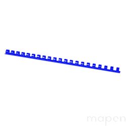 Grzbiety do bindowania OFFICE PRODUCTS, A4, 12mm (95 kartek), 100 szt., niebieskie