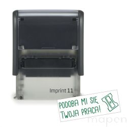 PIECZĄTKA - stempel motywacyjny dla nauczyciela - szkoła 38mmx14mm