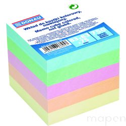 Kostka DONAU nieklejona, 83x83x75mm, mix kolorów