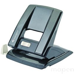 Dziurkacz KANGARO Aion-30, dziurkuje do 30 kartek, metalowy, metaliczny szary