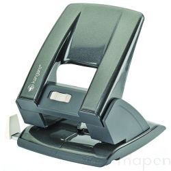 Dziurkacz KANGARO Aion-40, dziurkuje do 40 kartek, metalowy, metaliczny szary