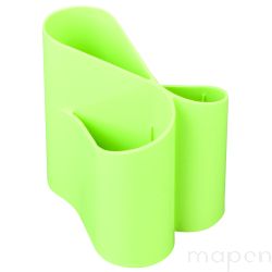 Przybornik na biurko ICO Lux, jasnozielony