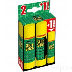 KLEJ W SZTYFCIE AMOS szkolny 2 x 22g + 1 x8gGRATIS