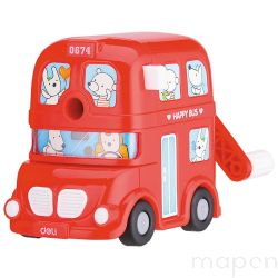 TEMPERÓWKA RĘCZNA NA KORBKĘ DLA DZIECI DELI CARS CZERWONA