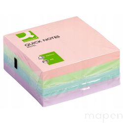 Kostka samoprzylepna pastelowa bloczek karteczki 76x76