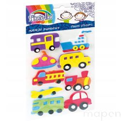 Naklejki Piankowe FIORELLO Pojazdy