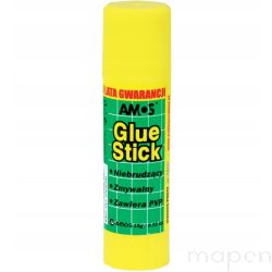 Klej w sztyfcie AMOS szkolny biurowy 15g
