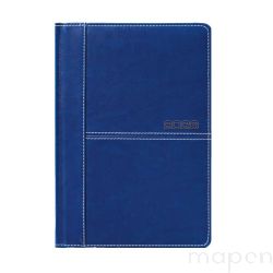 Kalendarz książkowy B5 tygodniowy niebieski / KB – elegancki kalendarz biznesowy z układem tygodniowym
