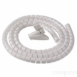 CABLEZIP - organizator kabli - biały