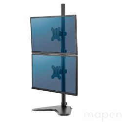 Wolnostojące ramię na 2 monitory - pionowe Seasa