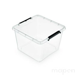 Pojemnik do przechowywania MOXOM Simple box, 32l, transparentny