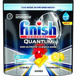 Tabletki do zmywarki FINISH Quantum Ultimate 30szt., lemon
