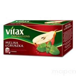 Herbata VITAX MELISA I GRUSZKA 20 torebek