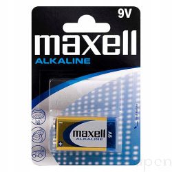 Bateria MAXELL alkaiczna 9V 6LR61 1szt