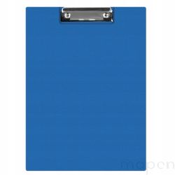 Clipboard teczka PVC A5 niebieski podkład z Klipem