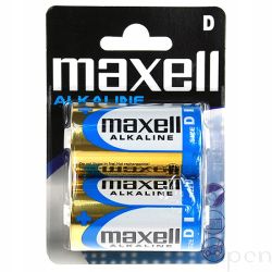 Bateria MAXELL alkaiczna LR20 2szt