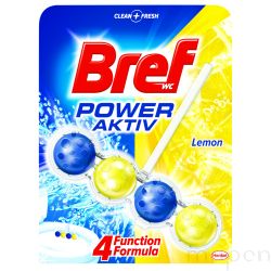 Kulki toaletowe BREF Power Aktiv Lemon, 50g