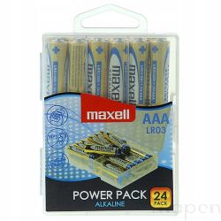 Bateria MAXELL alkaiczna LR03 VALUE BOX 24szt