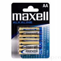 Bateria MAXELL alkaiczna LR6 4szt